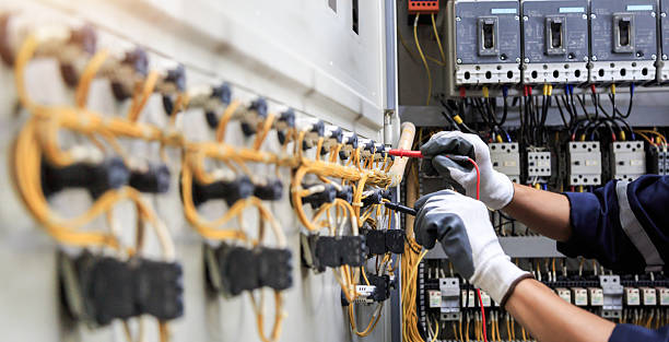 Professional Electrician technician working in Westway, TX